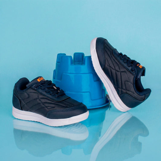 Tênis Infantil Menino Kidy RK 70 Marinho Conforto e Segurança