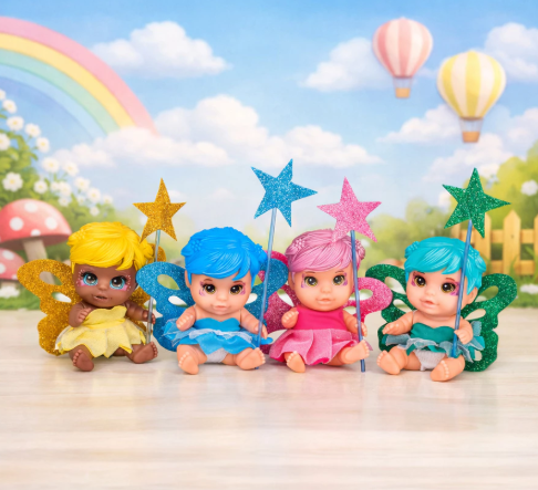 Boneca Fada Brinquedo Menina