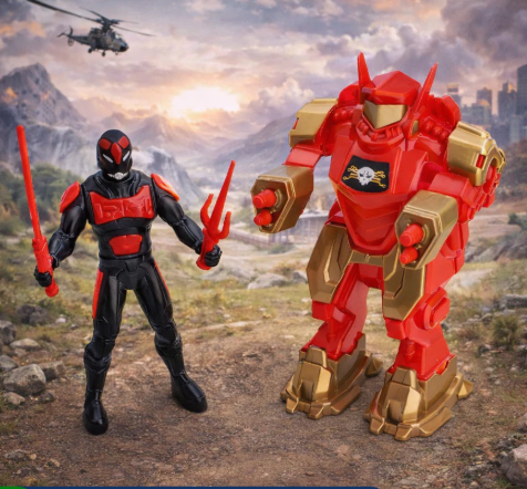 Robô mais Soldado Brinquedo Menino