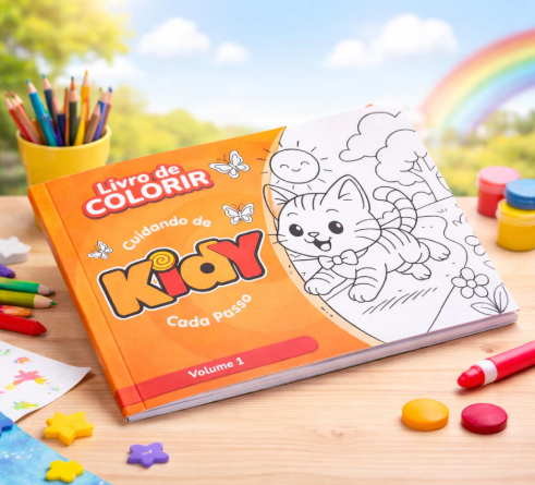 Livro para Colorir Kidy Goods Diversão Infantil