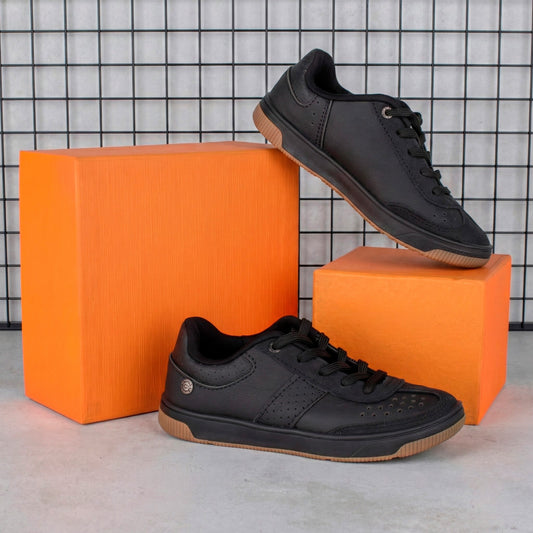 Tênis Infantil Menino K360 Casual Conforto Preto