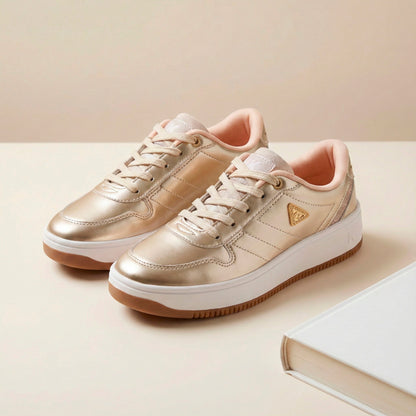 Tênis Infantil Menina K360 Nova York Ouro