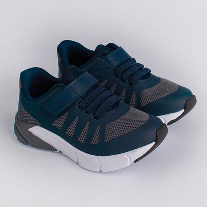 TENIS KIDY ENERGY BABY RESPITEC MARINHO/GRAFITE Kidy