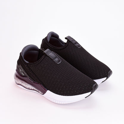 Tênis Menino Infantil K360 Alpha Air Preto e Prata - Kidy