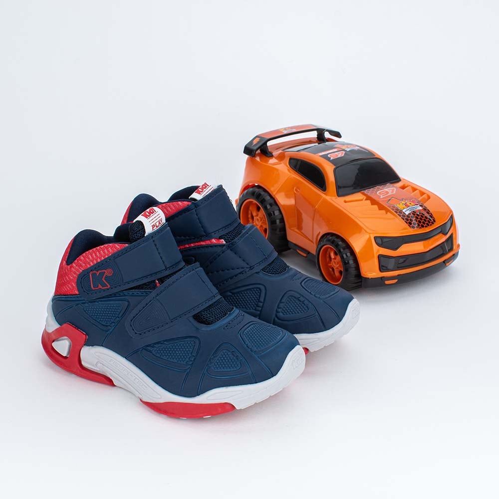 TENIS KIDY PLAY MARINHO/VERMELHO Kidy