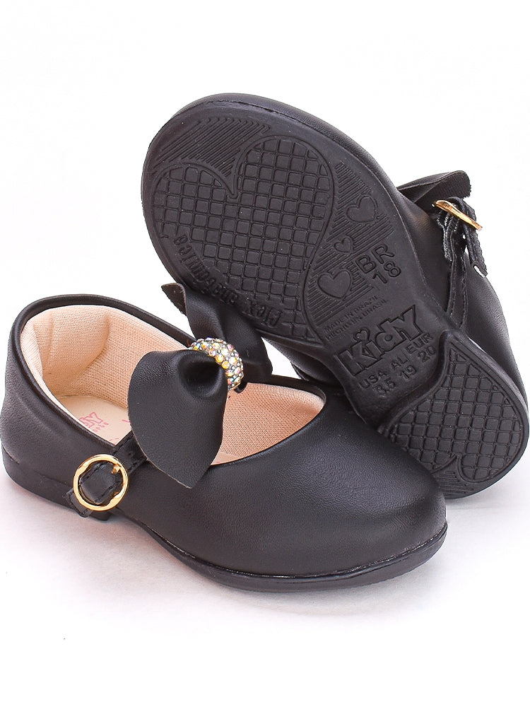 Sapatilha Menina Infantil Kidy Baby Preto