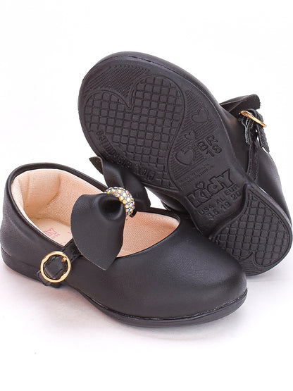 Sapatilha Menina Infantil Kidy Baby Preto