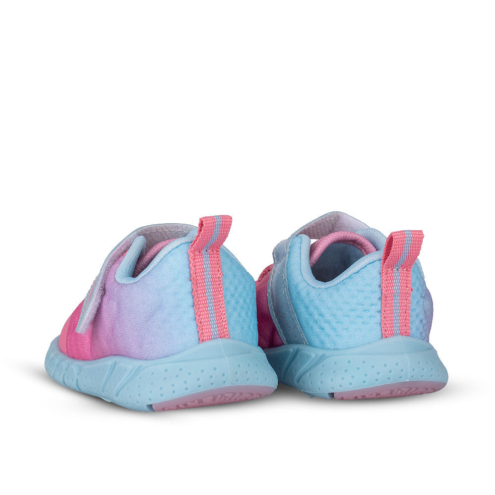 Tênis Infantil Menina Kidy Equilíbrio Rosa e Azul Conforto e Segurança