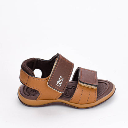 SANDALIA KIDY BABY EQUILIBRIO CARAMELO/MARROM Kidy