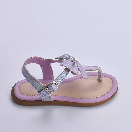 Sandália Menina Kidy Cristal Lilás