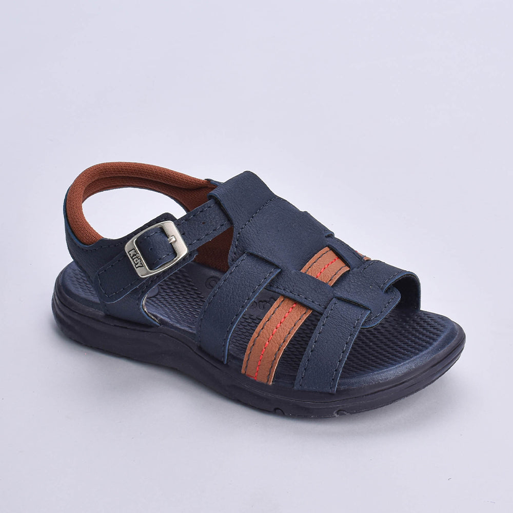 Sandália Papete Infantil Menino Kidy Flex Anatômica Marinho