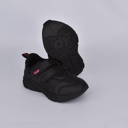 TÊNIS INFANTIL MENINA KIDY ENERGY BABY RESPITEC PRETO/GLOSS