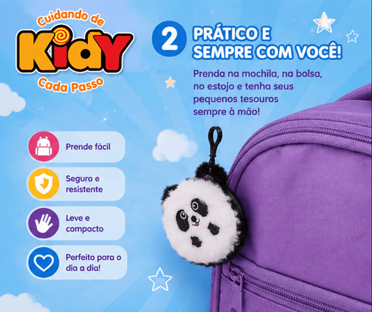 Acessório PORTA OBJETOS PANDA/UNICORNIO/GATO - Kidy Calçados - 