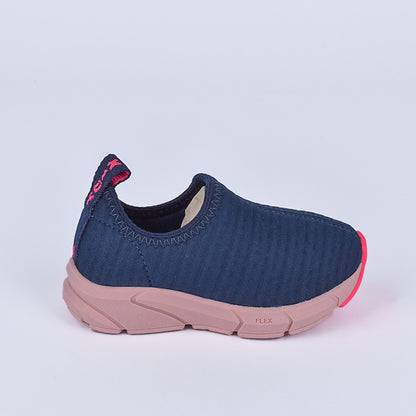 TÊNIS MENINA KIDY ENERGY BABY RESPITEC MARINHO/ROSA/PINK