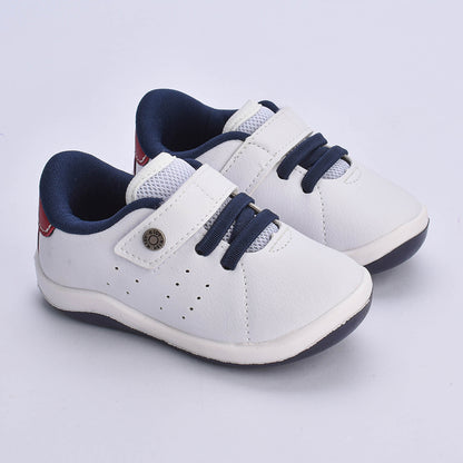 Tênis Infantil Kidy Colors Bebê Branco- Tecnologia Equilíbrio, Conforto e Segurança