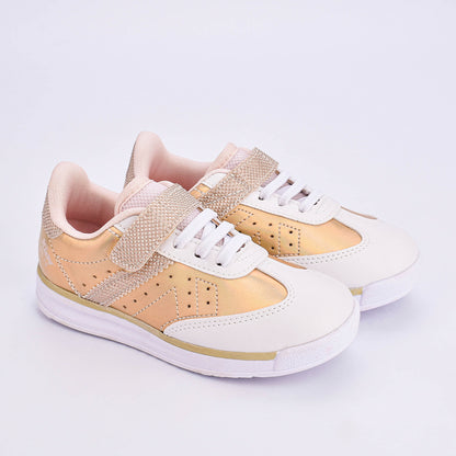 Tênis Infantil Menina RK 70 Kidy Ouro
