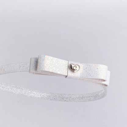 Tênis Menina Kidy Happy Branco e Prata