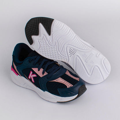 Tênis Menina K360 Retro Marinho Gloss