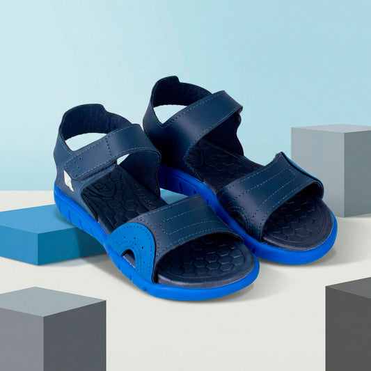 Sandália Kidy Toys Infantil marinho e amarelo