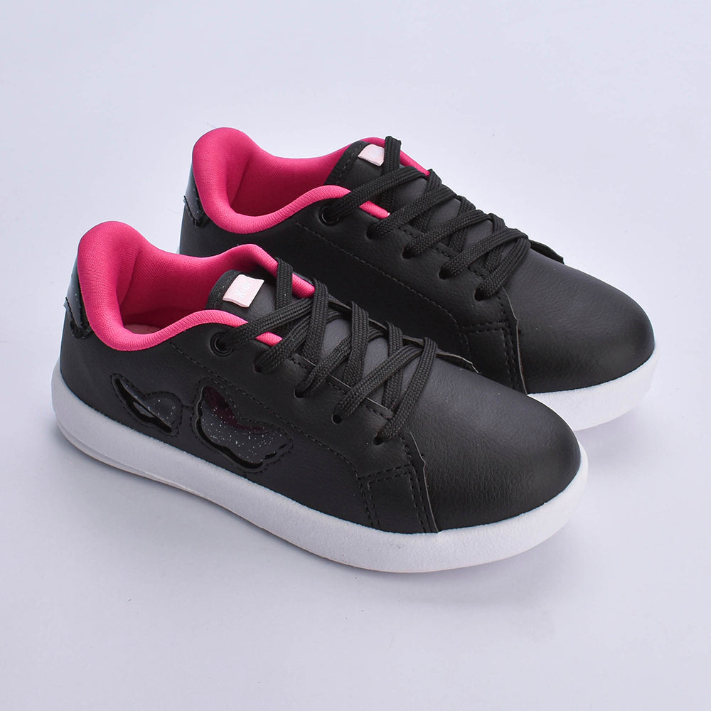 Tenis Hype Kidy Goods Preto + Livro de Colorir Kidy Goods