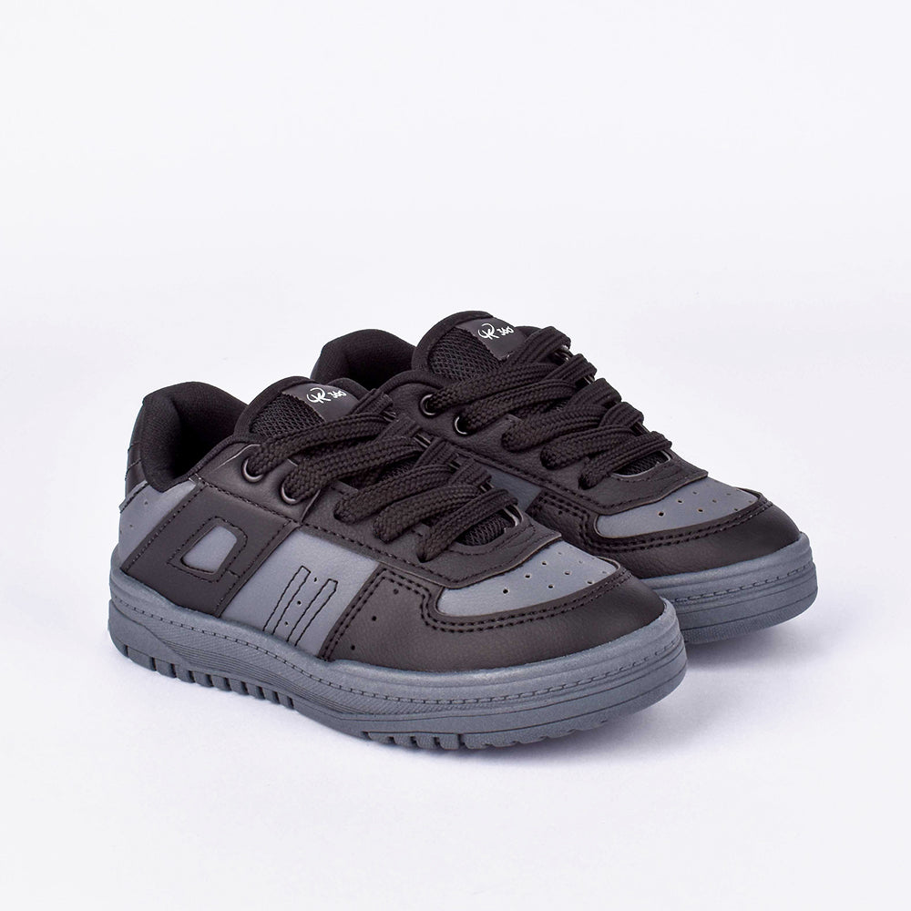 TÊNIS INFANTIL MENINO K360 ESTILO RESPITEC PRETO/GRAFITE