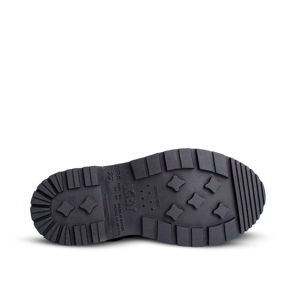 Bota Coturno Infantil Menino Kidy Max Preto Jequinha Inverno - Kidy Calçados - 