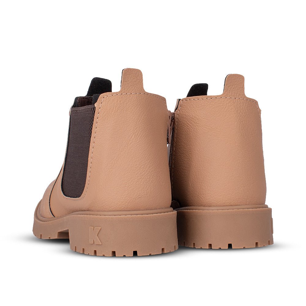 Bota Coturno Infantil Menino Kidy Walk Camel Jequinha Elástico 28 ao 36 - Kidy Calçados - 