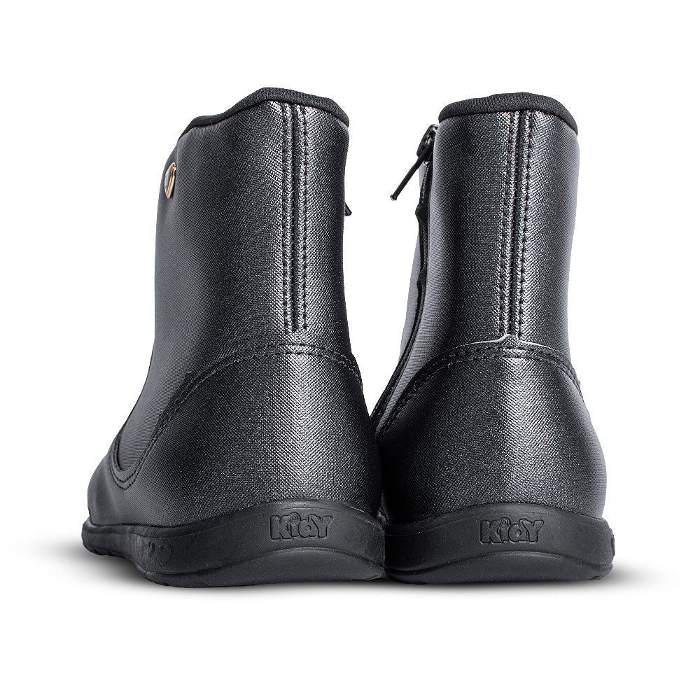 Bota infantil Menina Kidy Soft Preta Baby Conforto Delicada 18 ao 24 - Kidy Calçados - 