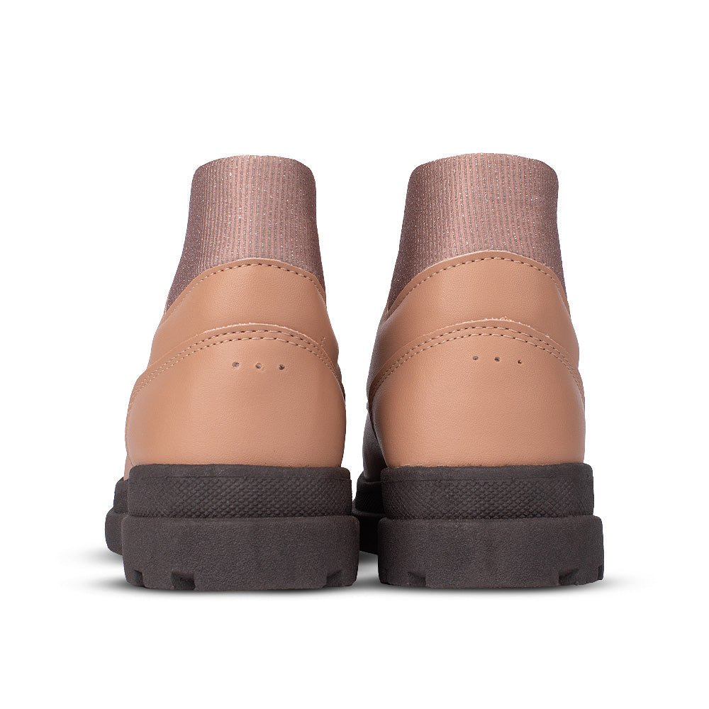Bota Infantil Menina Kidy Style Avelã Conforto Moderno - Kidy Calçados - Botas, Coturnos e Galochas