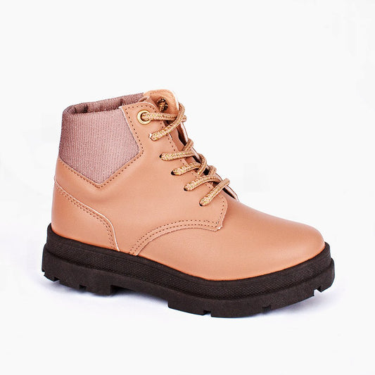 Bota Menina Infantil Kidy Style Avelã - Kidy Calçados - Botas, Coturnos e Galochas