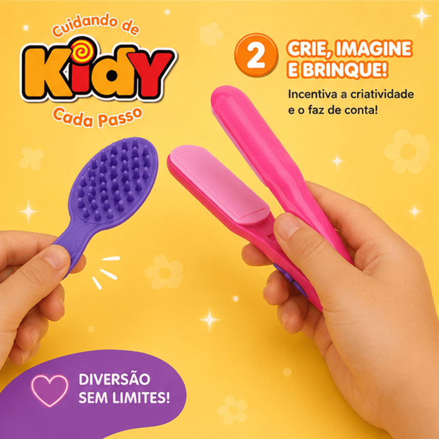 Brinquedo Kit Chapinha e Beleza - Kidy Calçados - 