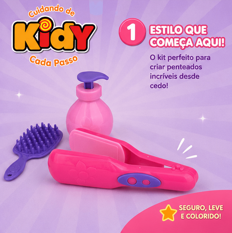 Brinquedo Kit Chapinha e Beleza - Kidy Calçados - 