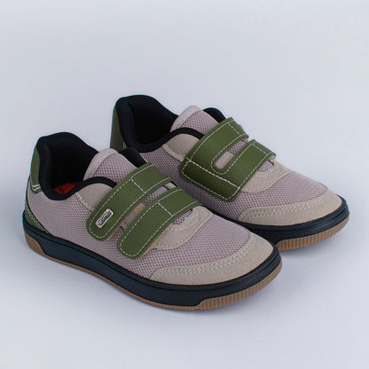 Tênis Infantil Menino Kidy Astral Preto/Verde Confortável e Tecnológico