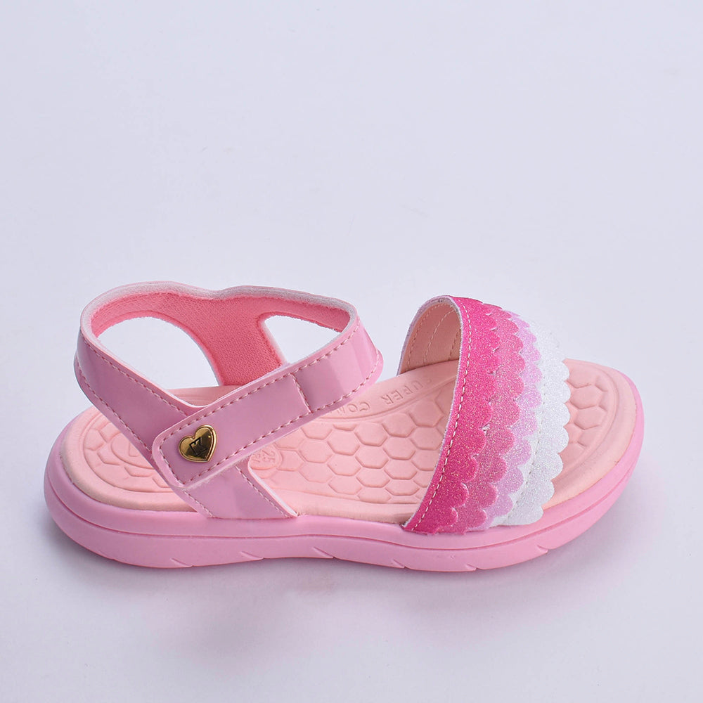 Sandália Menina Infantil Kidy Toys Baby Rosa