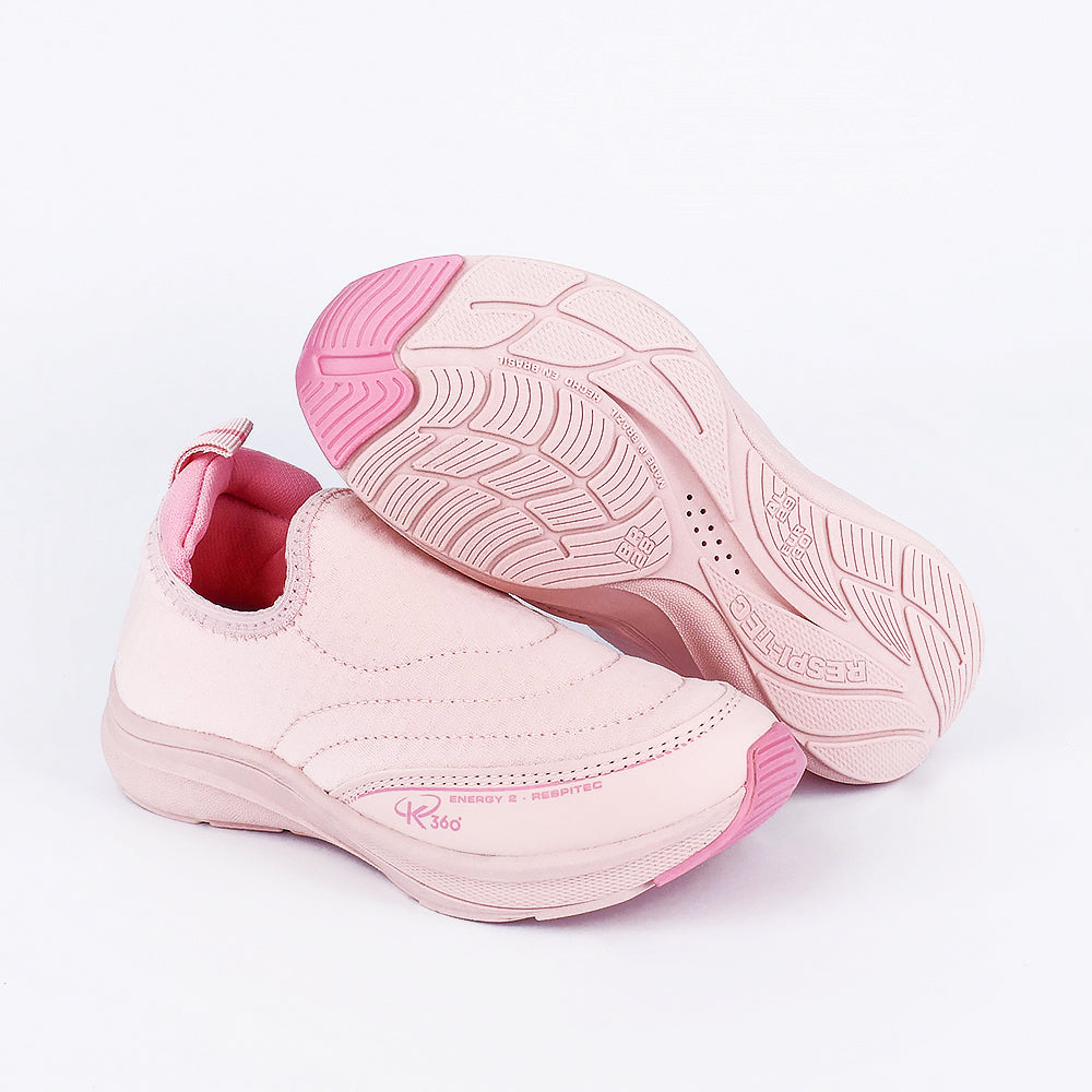 Tênis Menina Infantil K360 Energy 2 Rosa e Azaléia - Kidy