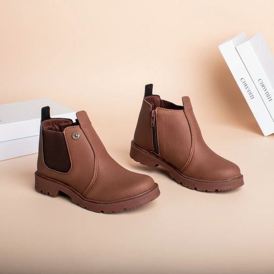 COTURNO KIDY MAX MARROM