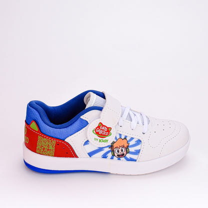 TÊNIS Menino Infantil HYPE Gato GALACTICO BRANCO/COLORIDO Kidy