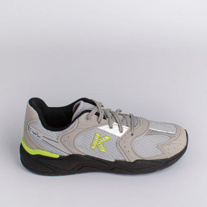 Tênis Menino K360 Retro Cinza e Preto