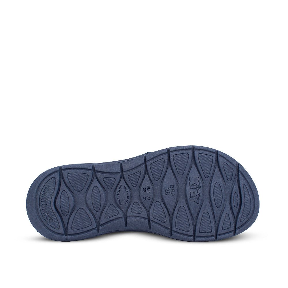 Chinelo Infantil Menino Kidy Fly Marinho Antiderrapante e Anatômico - Kidy Calçados - 