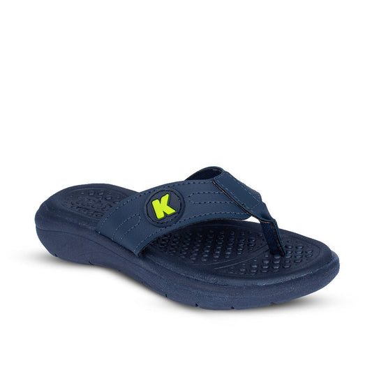 Chinelo Infantil Menino Kidy Fly Marinho Antiderrapante e Anatômico - Kidy Calçados - 