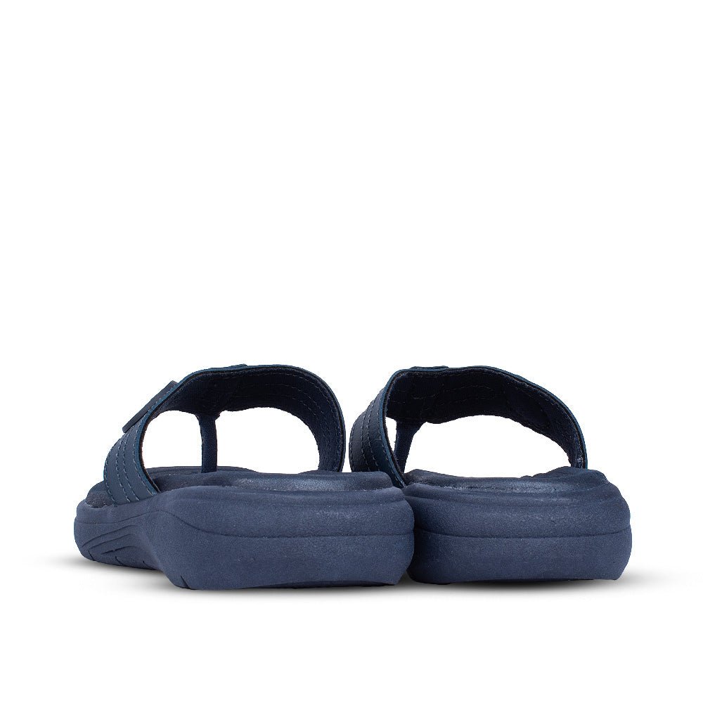 Chinelo Infantil Menino Kidy Fly Marinho Antiderrapante e Anatômico - Kidy Calçados - 