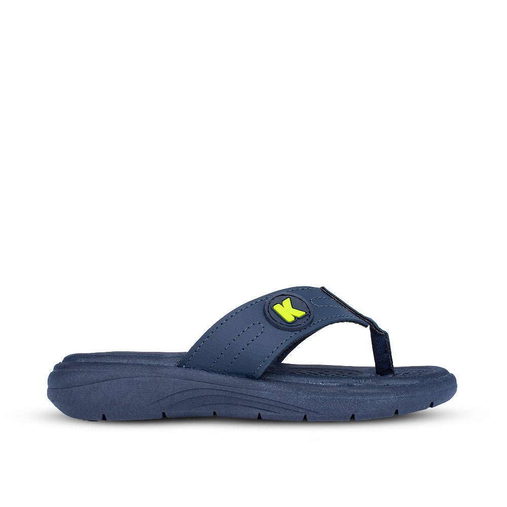 Chinelo Infantil Menino Kidy Fly Marinho Antiderrapante e Anatômico - Kidy Calçados - 
