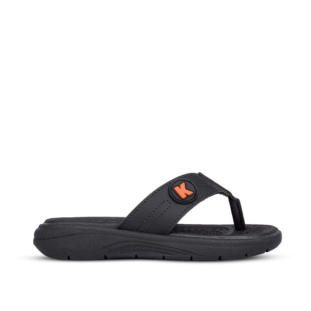 Chinelo Infantil Menino Kidy Fly Preto Antiderrapante Verão - Kidy Calçados - 