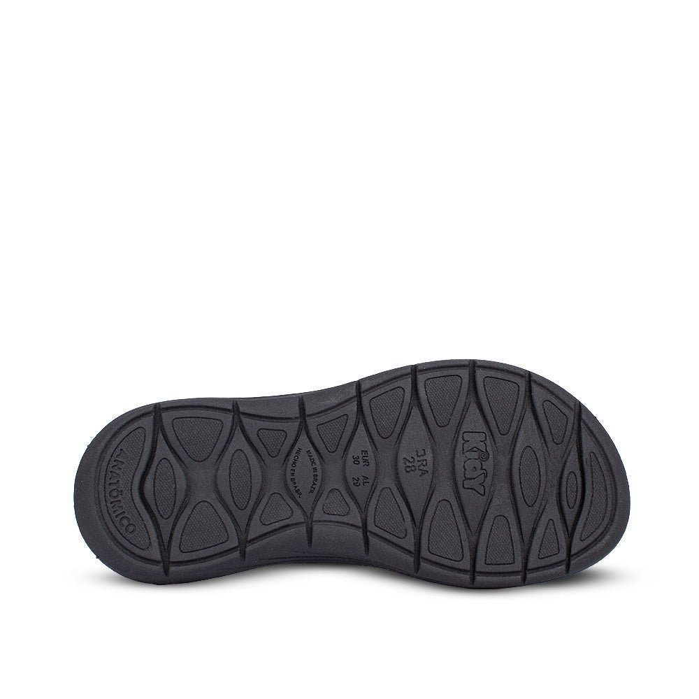 Chinelo Infantil Menino Kidy Fly Preto Antiderrapante Verão - Kidy Calçados - 