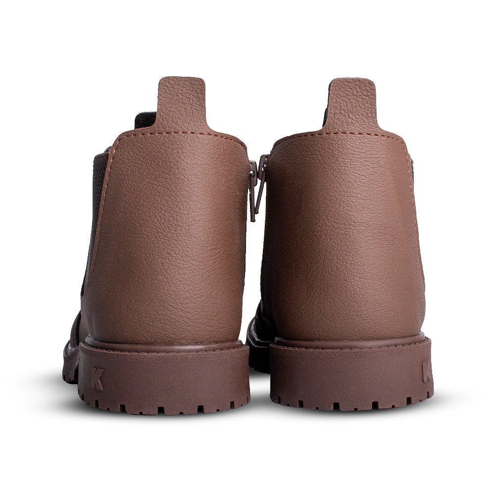 Coturno Infantil Kidy Max Marrom Conforto e Estilo para Crianças - Kidy Calçados - 