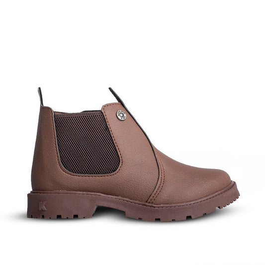 Coturno Infantil Kidy Max Marrom Conforto e Estilo para Crianças - Kidy Calçados - 