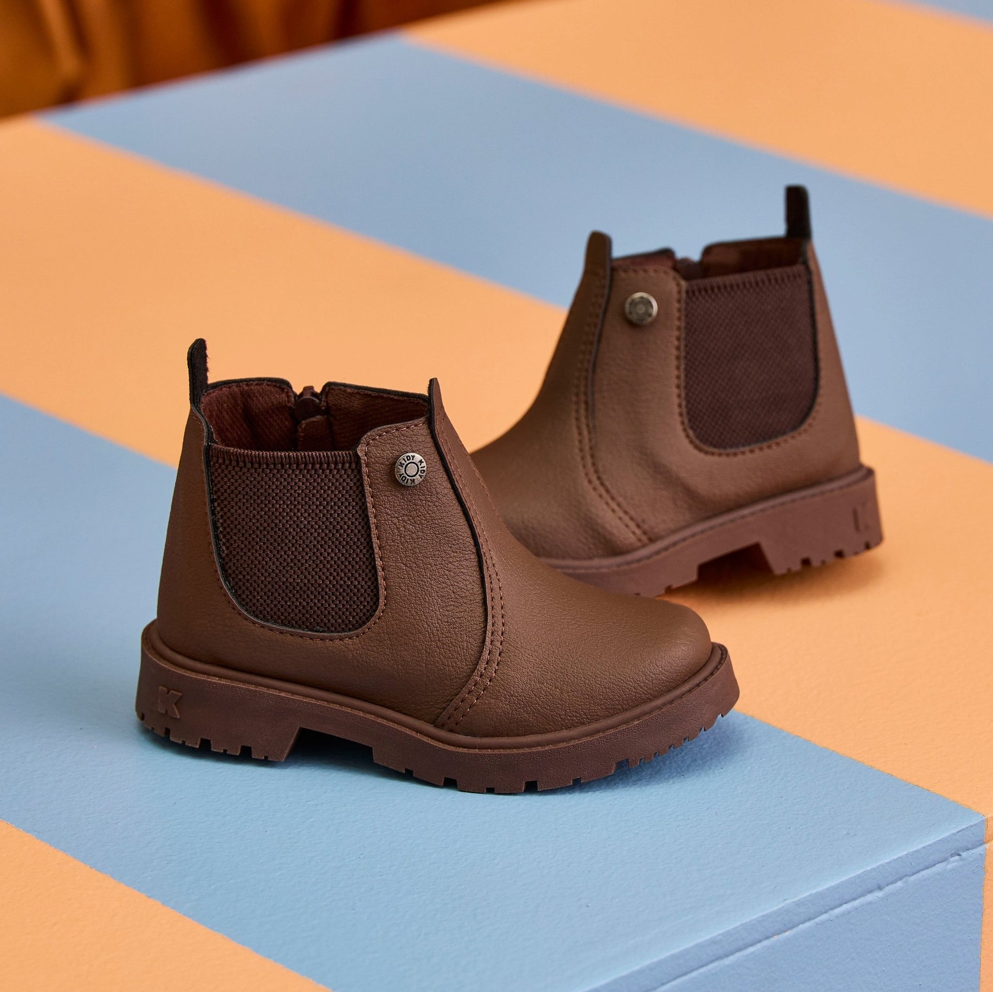 Coturno Infantil Kidy Max Marrom Conforto e Estilo para Crianças - Kidy Calçados - 