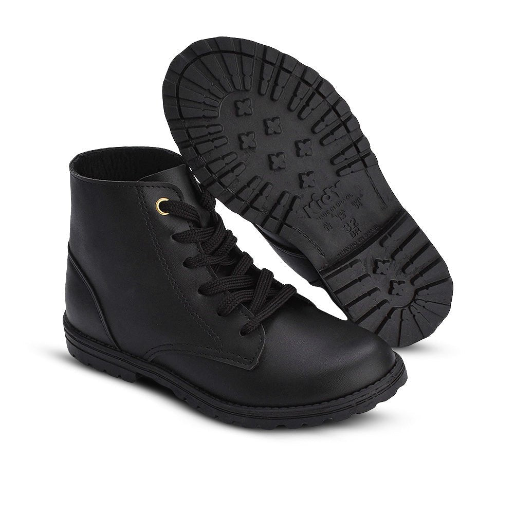 Coturno Kidy Love Fashion Preto - Kidy Calçados - Botas, Coturnos e Galochas