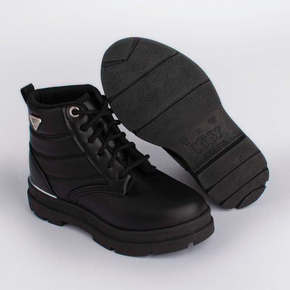 BOTA INFANTIL COTURNO MENINA KIDY STYLE PRETO