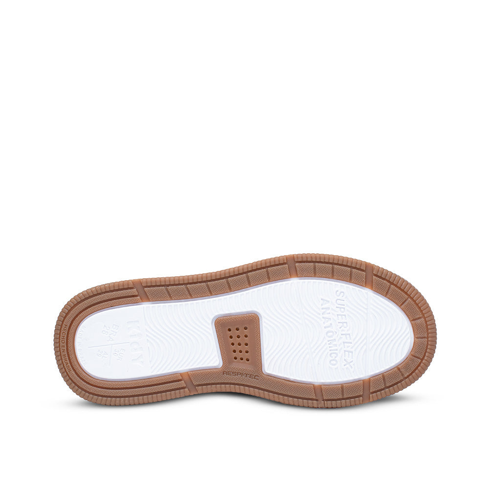 Tênis Infantil Menino Kidy Astral Velcro Duplo Elástico Cano Alto Macio